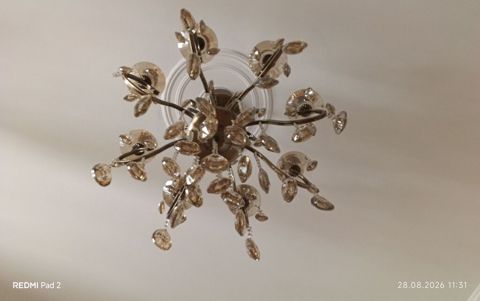 Çılçıraq, 8 lampa, Metal — Masazır