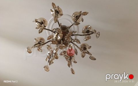 Çılçıraq, 8 lampa, Metal