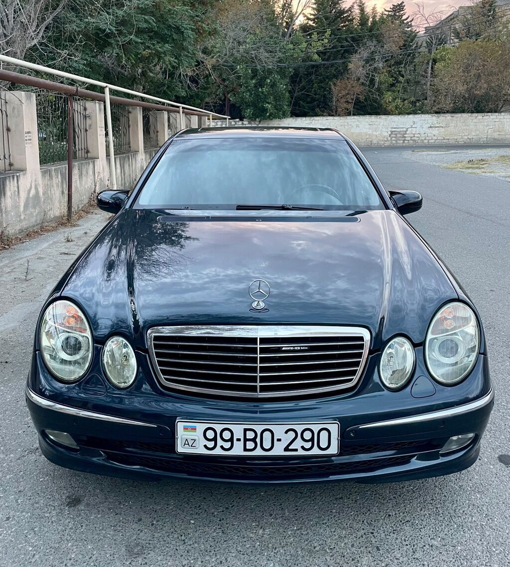 Mercedes-Benz E-Class: 2.7 l 2003 il Sedan — Avto, Sumqayıt (2)