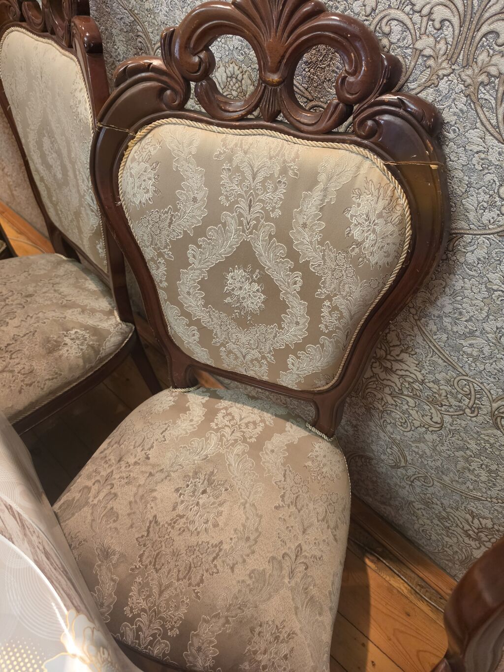 Qonaq otağı üçün, İşlənmiş, Qatlanmayan, Stul — Stullar, Bakı (7)