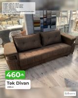 Tək divan – 235 sm - Rahat, yumşaq oturacaq və arxalıq; iri ölçülü — Furniture
