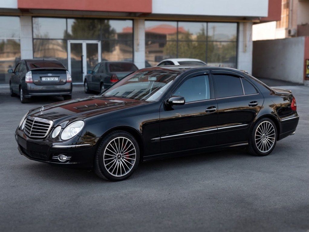 Mercedes E 320, 3.2 L, 2003 il, 480 000 km — Avtomobillər, Sumqayıt (2)