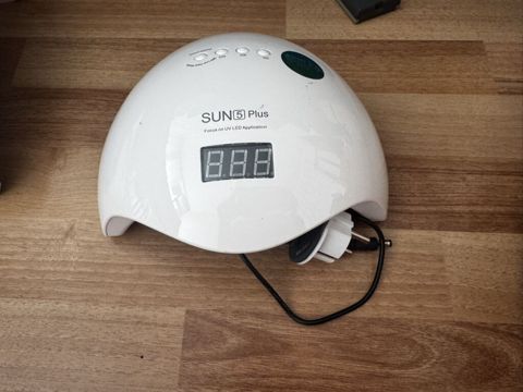SUN5 Plus Uv/led dırnaq lampası - Hibrid Uv/led texnologiyası: gel — Bakı