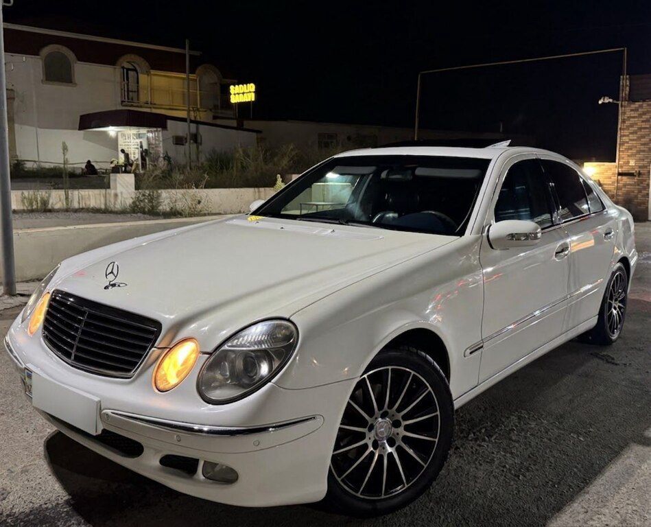 Mercedes E 240, 2.6 L, 2003 il, 555 000 km — Avtomobillər, Qazax (2)