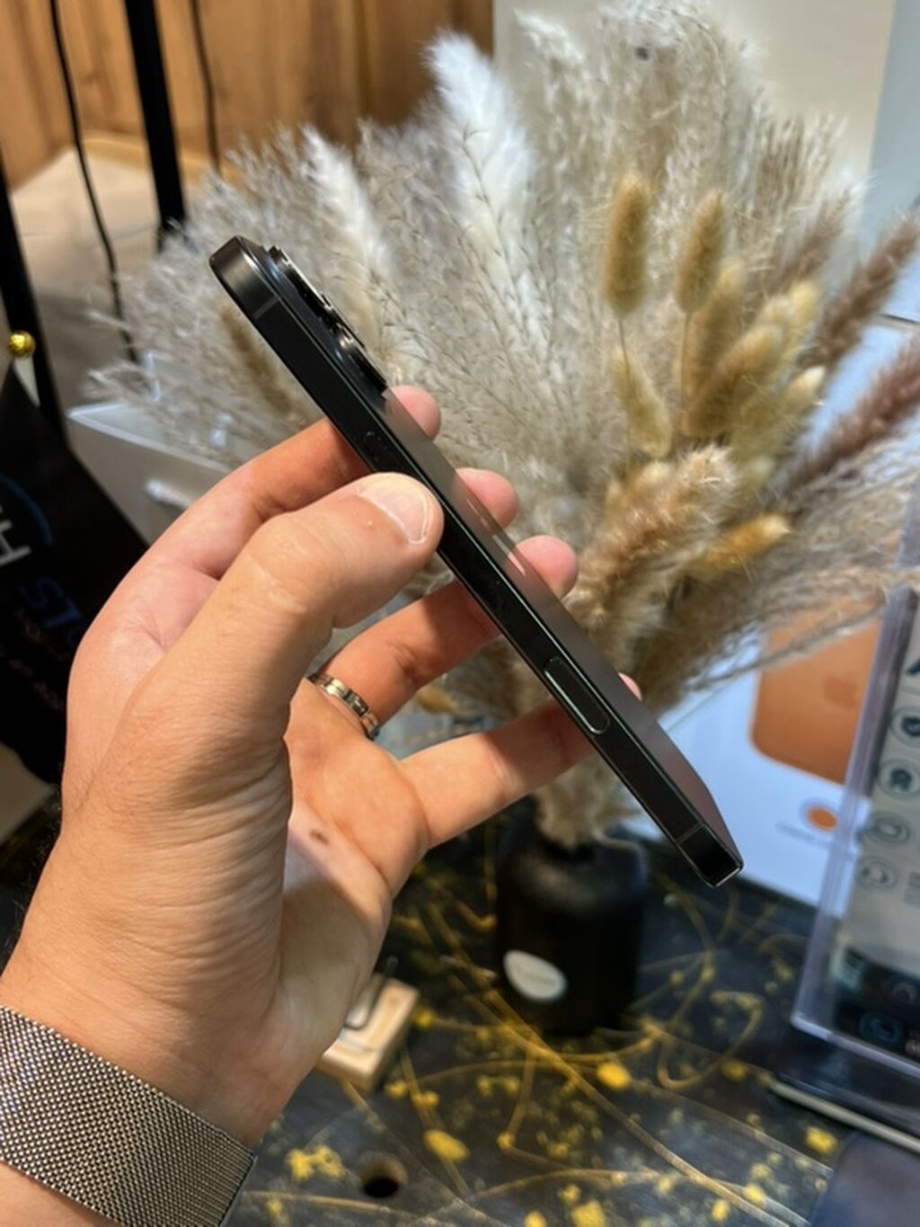 IPhone 16 Pro Max, 256 GB, Black Titanium, Simsiz şarj — Apple iPhone, Bakı (2)