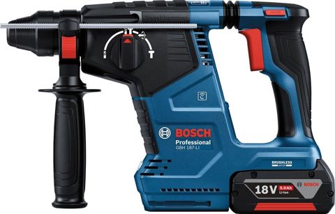 Bosch Professional GBH 187-LI akkumulyatorlu perforator - 18V Li-Ion — Bakı