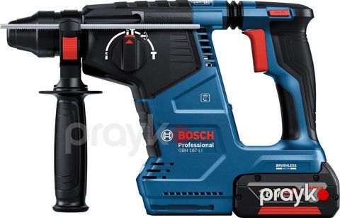 Bosch Professional GBH 187-LI akkumulyatorlu perforator - 18V Li-Ion — Bakı