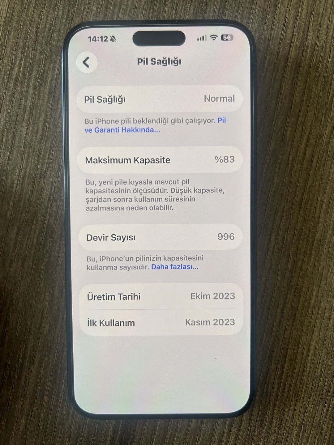 Apple iPhone 15 Pro Max Black Titanium 256GB/8GB — Smartfonlar, Naxçıvan (9)