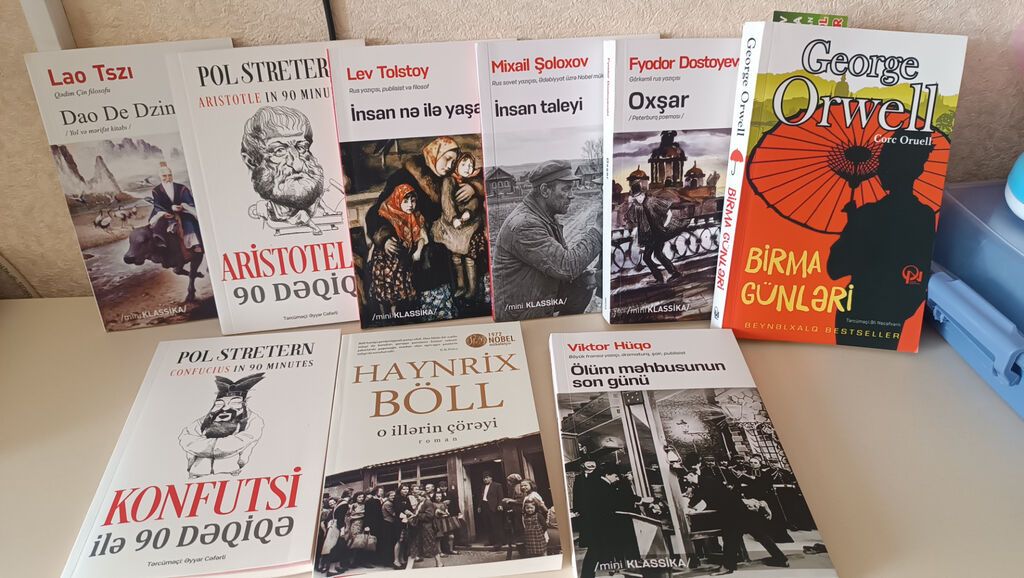 Kitablar yeni kimidir cəmi 1 dəfə oxunub hami bir yerde satilir ayri — Xidmətlər, Bakı (2)