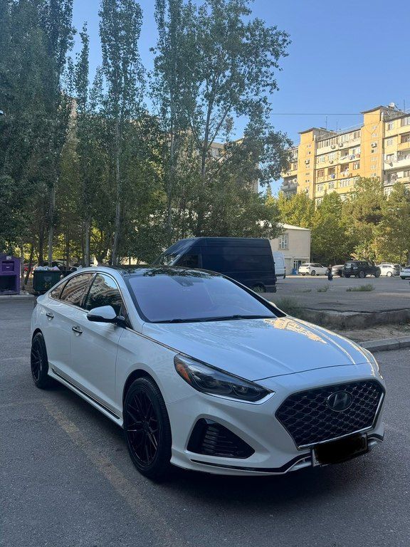 Hyundai Sonata, 2.0 L, 2018 il, 58 500 km — Avtomobillər, Bakı (3)