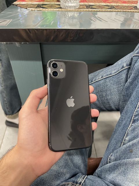 IPhone 11, 64 GB, Qara, Zəmanət, Simsiz şarj, Face ID — Digah