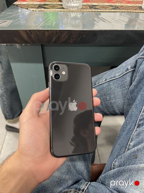 IPhone 11, 64 GB, Qara, Zəmanət, Simsiz şarj, Face ID