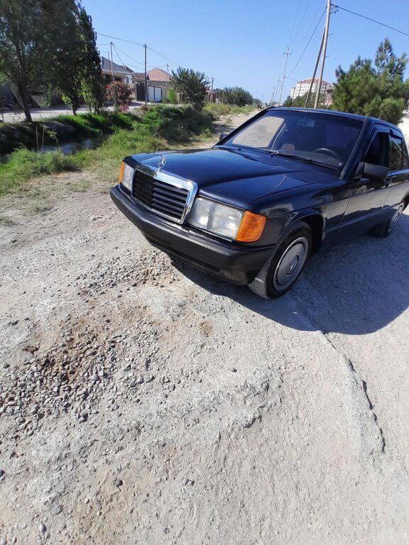 Mercedes 190, 1.8 L, 1992 il, 445 555 km — Avtomobillər, Bakı (3)
