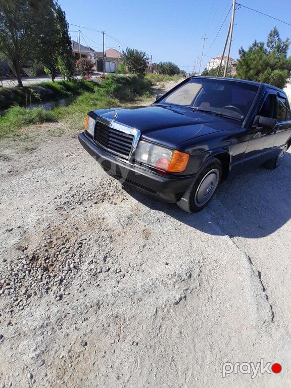 Mercedes 190, 1.8 L, 1992 il, 445 555 km — Avtomobillər, Bakı (3)