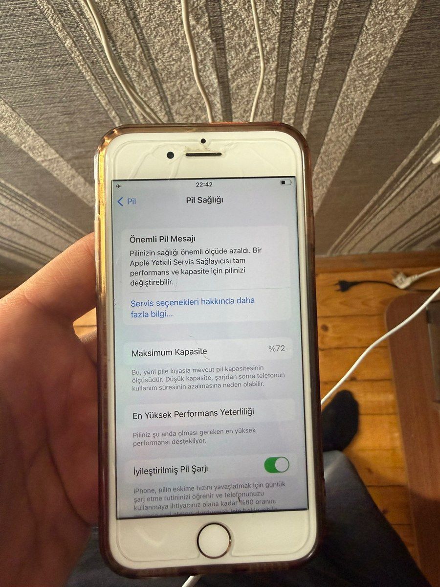 Apple iPhone 7 Gold 32GB — Smartfonlar, Bakı (2)