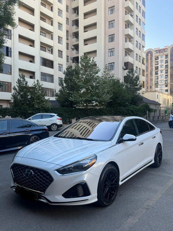 Hyundai Sonata, 2.0 L, 2018 il, 58 500 km — Avtomobillər, Bakı (4)