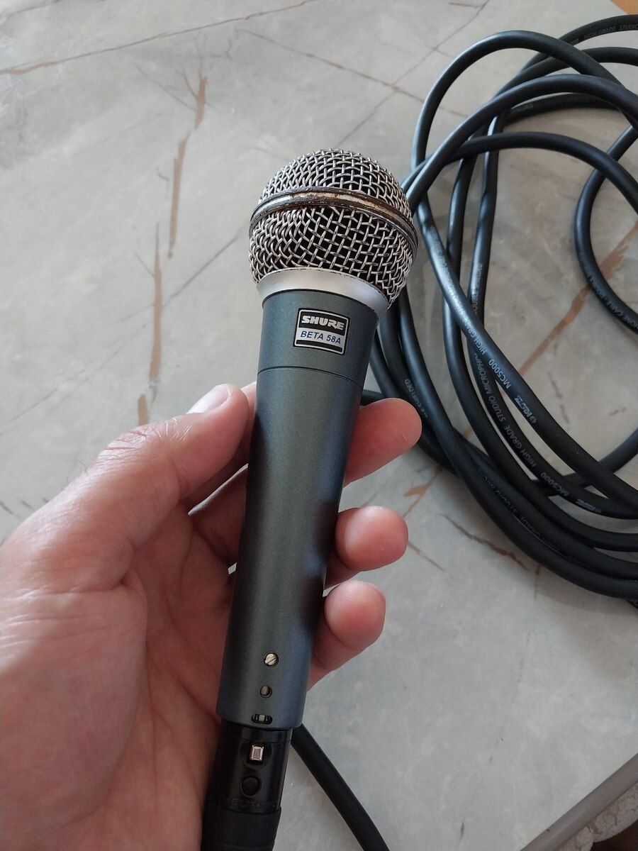 Shure beta 58A — Musiqiə alətləri, Bakı (8)
