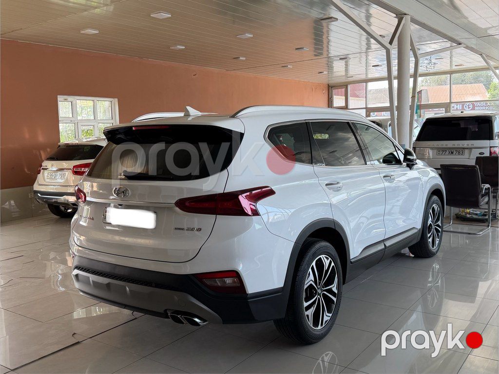 Hyundai Santa Fe, 2.0 L, 2018 il, 128 000 km — Avtomobillər, Bakı (4)