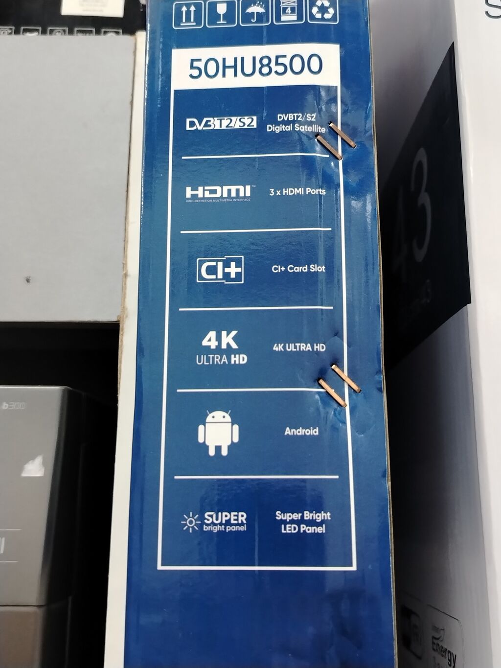 Yeni Televizor Neos LED ekran 50" 4K (3840x2160), Ödənişli çatdırılma — Televizorlar, Bakı (2)