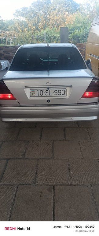 Mercedes C 180, 1.8 L, 1994 il, 683 118 km — Avtomobillər, Salyan (4)