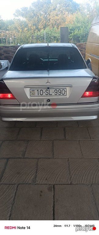 Mercedes C 180, 1.8 L, 1994 il, 683 118 km — Avtomobillər, Salyan (4)