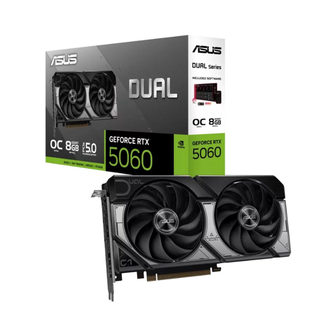 ASUS Dual GeForce RTX 5060 8GB GDDR7 OC Edition (DUAL-RTX5060-O8G) — Elektronika, Bakı (2)