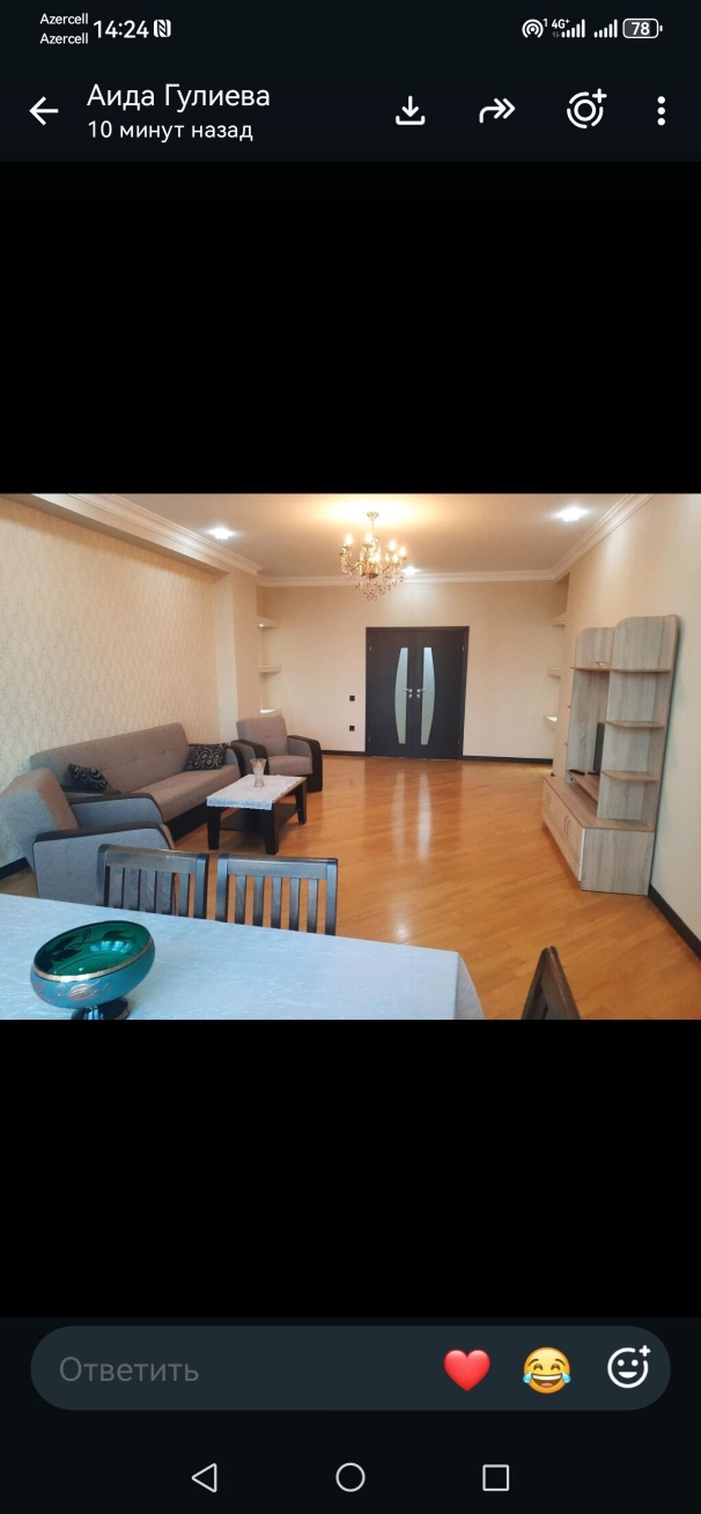 Tbilisi prospekt-İnqilabi kəsişməsi Həsən Əliyev1 küçəsində 3 otaq 138 — Daşınmaz əmlak, Bakı (3)