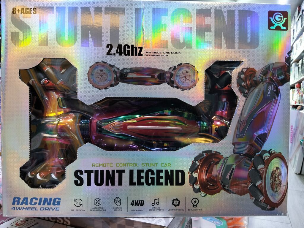 Stunt Legend uzaqdan idarə olunan kaskadyor maşın - 2.4 GHz uzaqdan — Oyuncaqlar, Bakı (4)