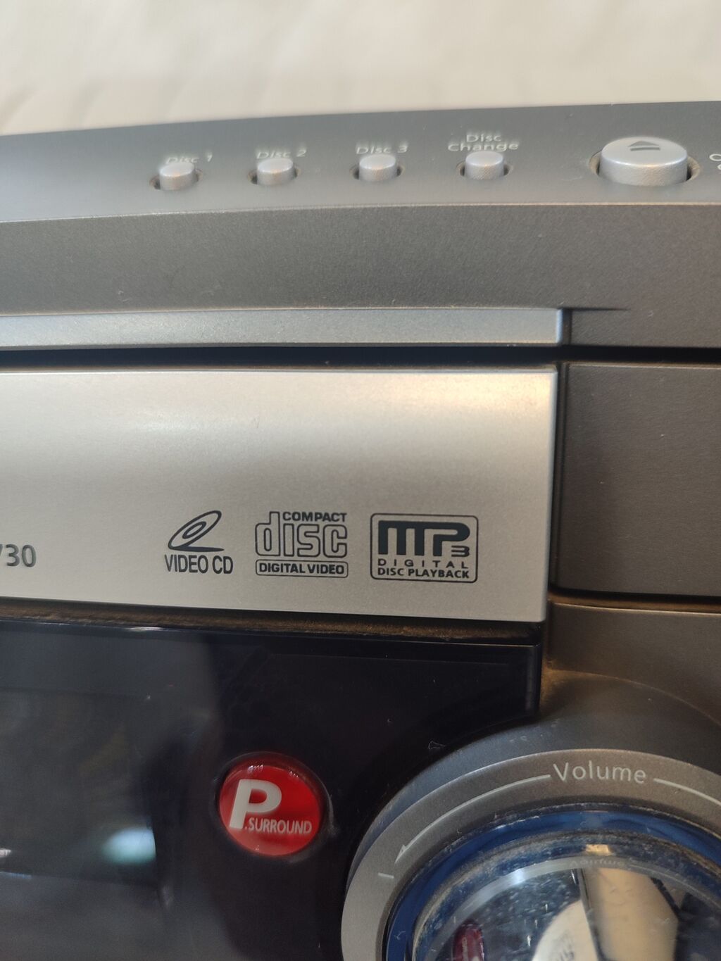 Samsung MAX-VS730 mini-komponent audio sistemi - 3 diskli — Elektronika, Digah (4)