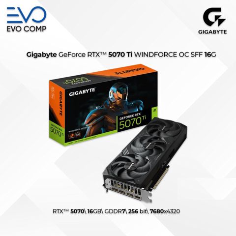 Gıgabyte wındforce RTX 5070 Ti 16GB GDDR7 oc Edition — Bakı