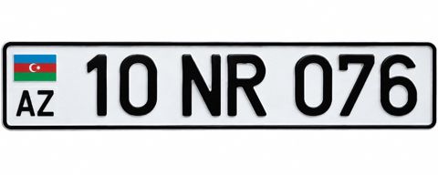 Avtomobil qeydiyyat nişanı - 10-NR-076 — Lənkəran