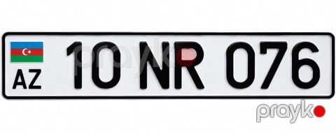 Avtomobil qeydiyyat nişanı - 10-NR-076 — Lənkəran