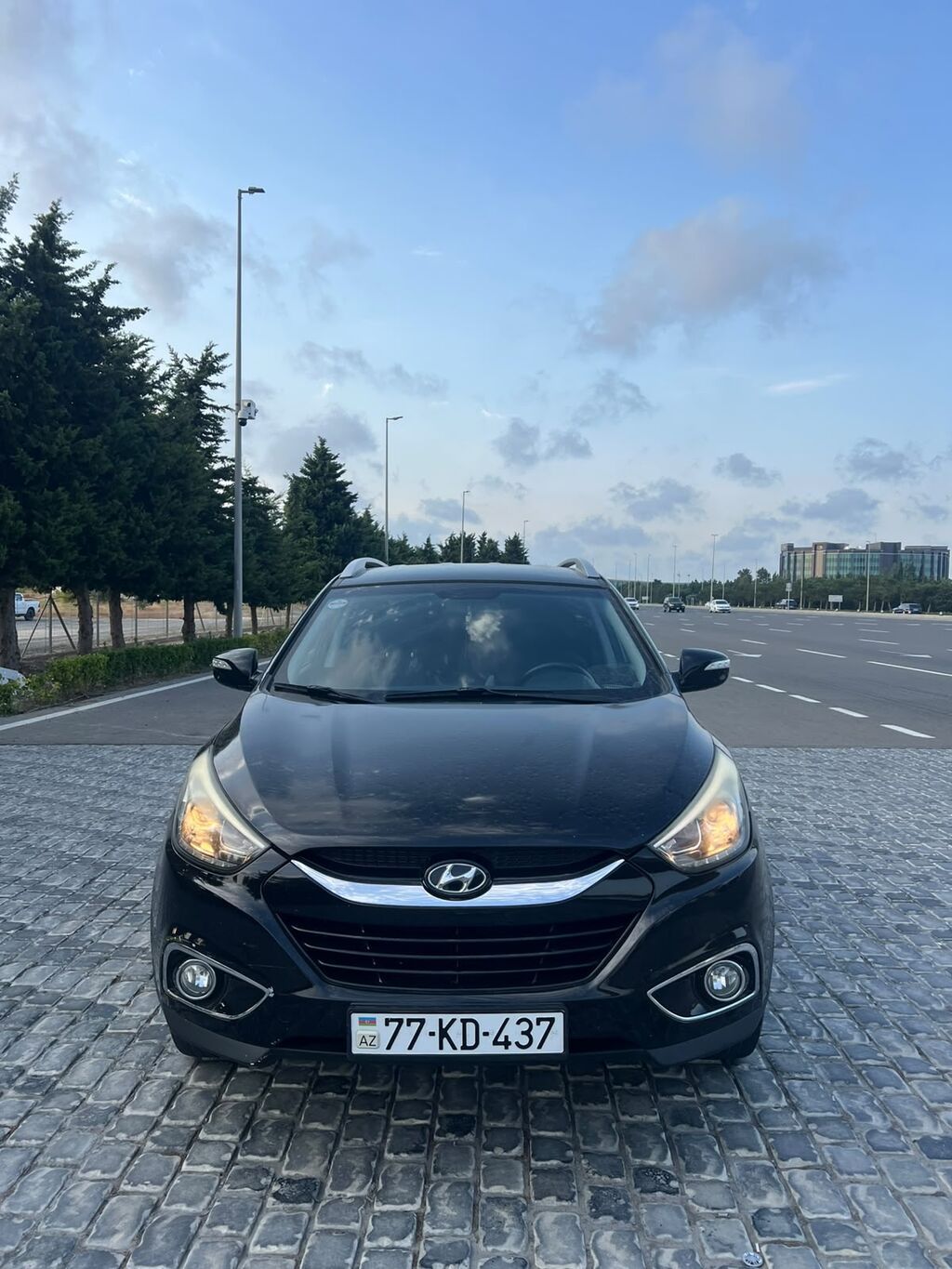 Hyundai ix35, qara rəng, benzinli krossover. Xüsusiyyətlər — Avto, Bakı (7)
