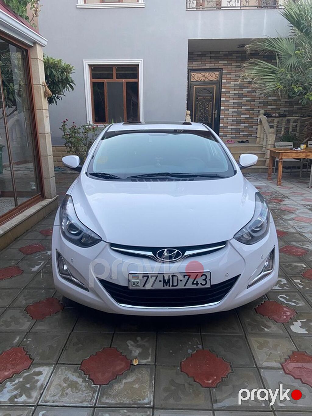 Hyundai Avante: 1.6 l 2013 il Sedan 77-MD-743 — Avto, Masazır (9)