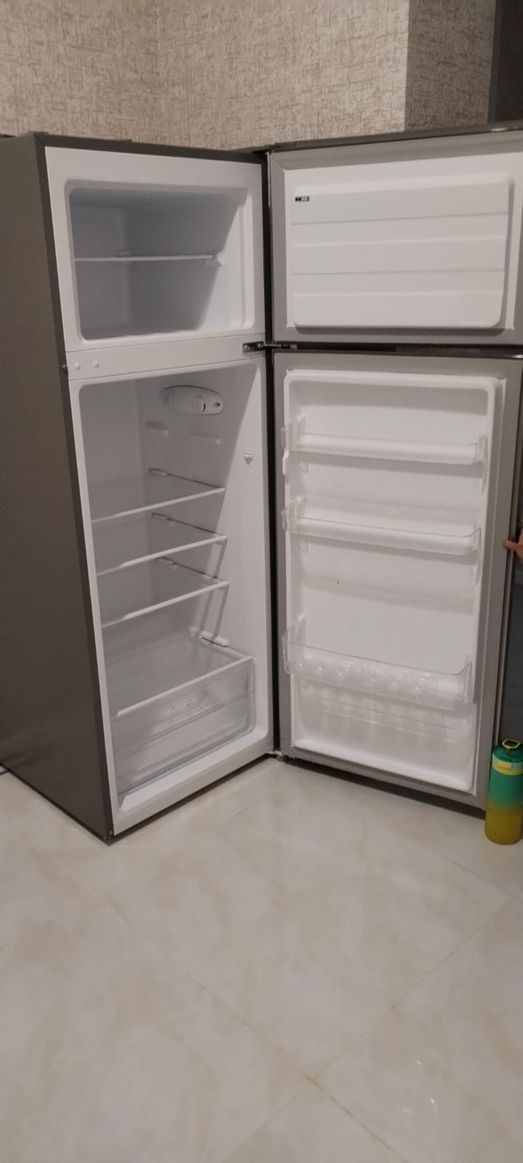 İşlənmiş 2 qapılı Midea Soyuducu Satılır, rəng - Gümüşü — Soyuducular, Sumqayıt (2)