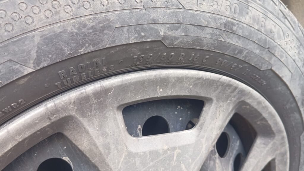 195/60 R16 C radial tubeless şinlər - Ölçü: 195/60 R16 C - Güc — Təkərlər, Digah