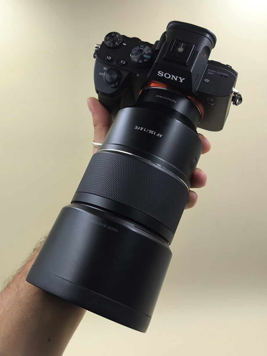Sony a7 III Samyang AF 135mm 1.8 FE linza — Elektronika, Bakı (4)