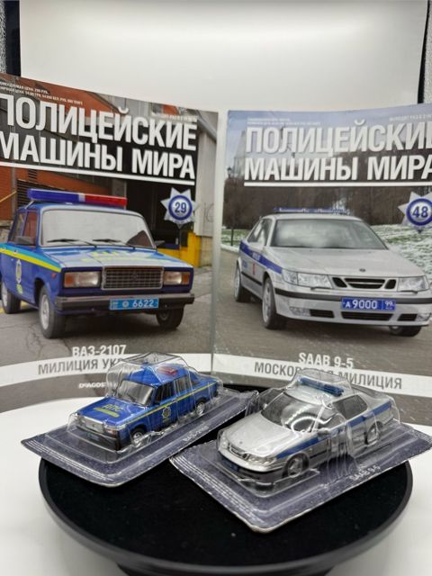DeAgostini 1:43 polis modelləri — Bakı