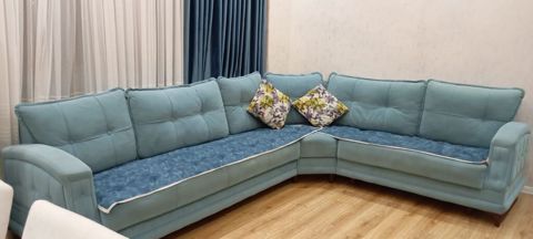 Künc divan, İşlənmiş, Bazalı, Parça, Çatdırılma yoxdur — Bakı