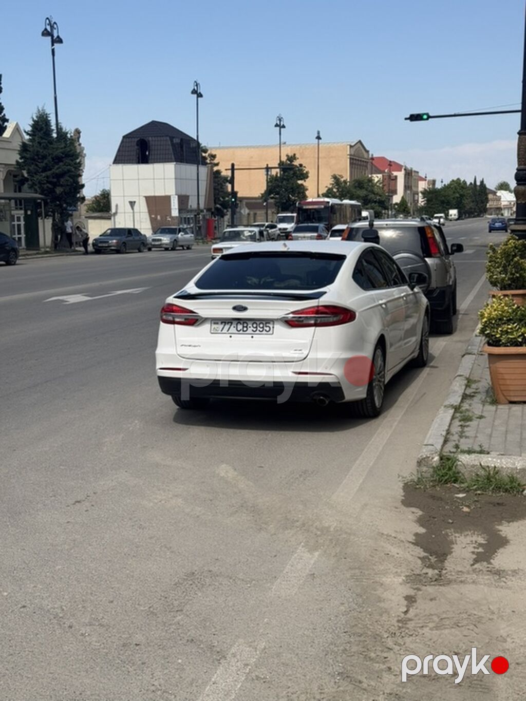 Ford Fusion 2020 ili probek 155952 polnu ful bir luku yoxdu demək olar — Avto, Samux (6)