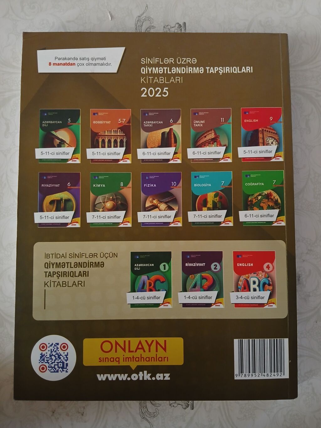 3 cü qrupa hazırlaşan şəxslər üçün ədəbiyyat test toplusu toplu çox az — Kitablar və jurnallar, Bakı (2)