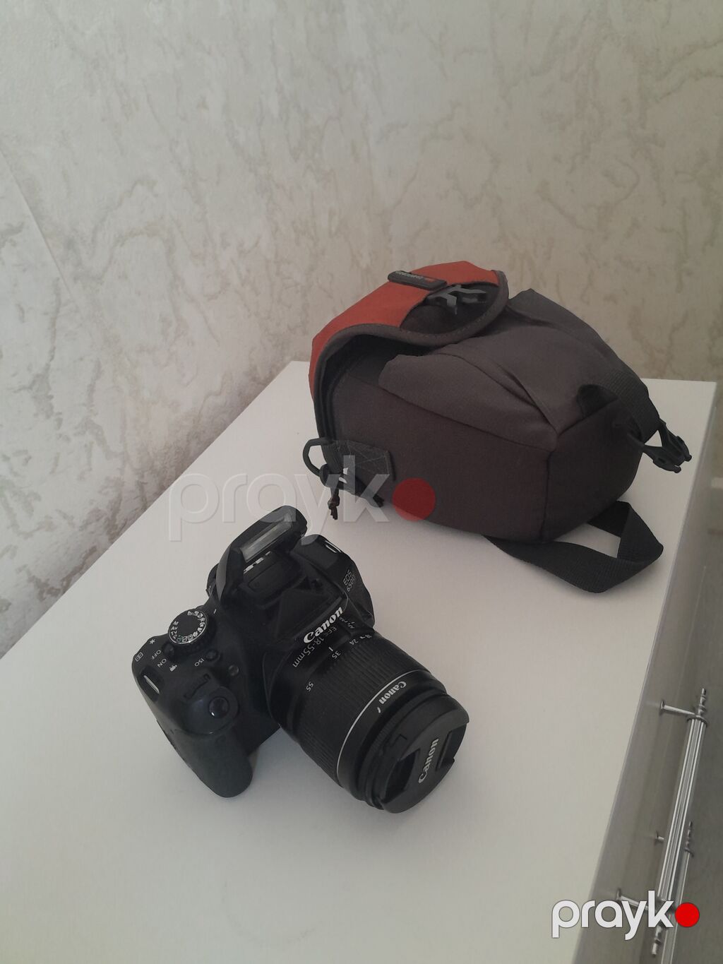 Canon D650 awaqi qiymete satilir .Canta adaptor battery kart — Fotoaparat, Mehdiabad (4)