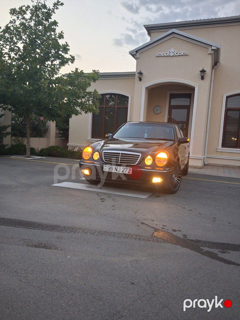 Mercedes E 200, 2.0 L, 2000 il, 350 000 km 99-NJ-272 — Avtomobillər, Bakı (2)