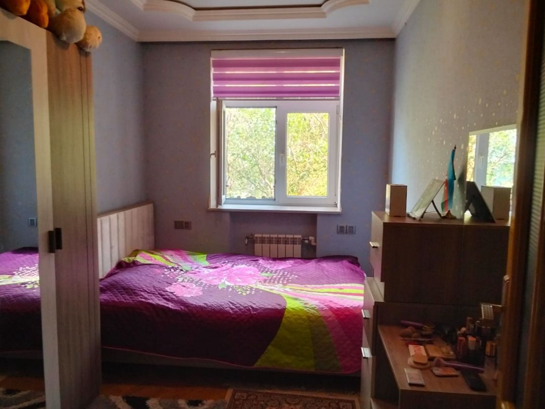 3-otaqlı mənzil, Qara Qarayev m., 58 m² — Mənzil, Bakı (5)