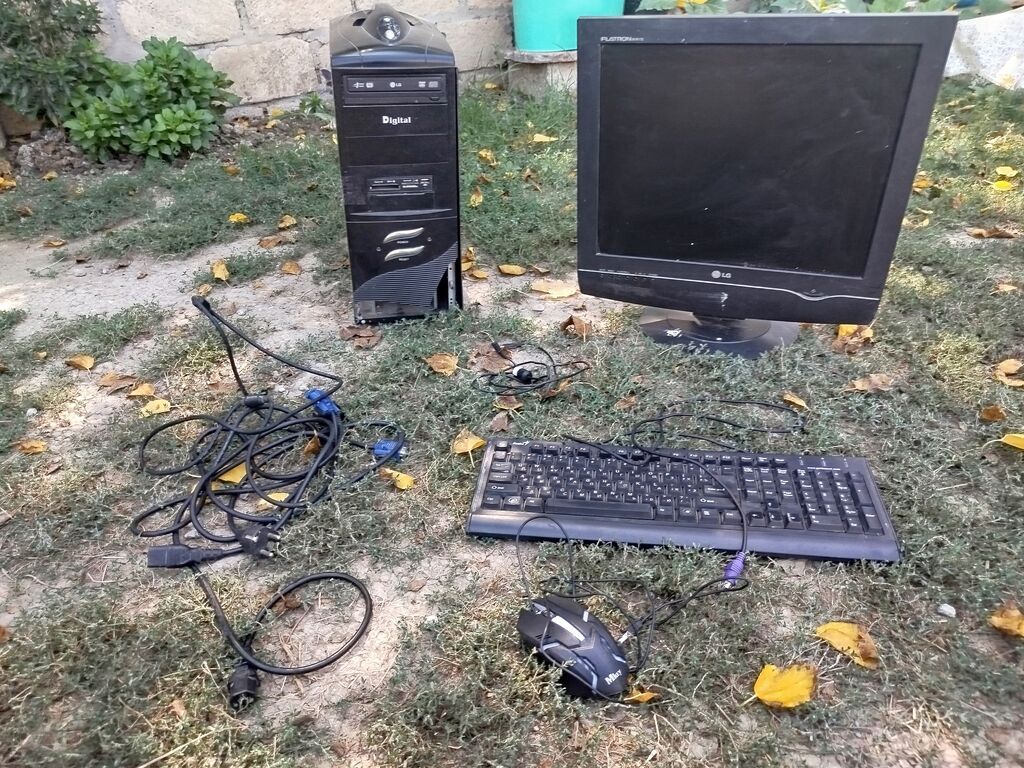 Stolüstü kompüter paketi Komplekt: - Sistem bloku (qara “Digital” — Elektronika, Zərdab