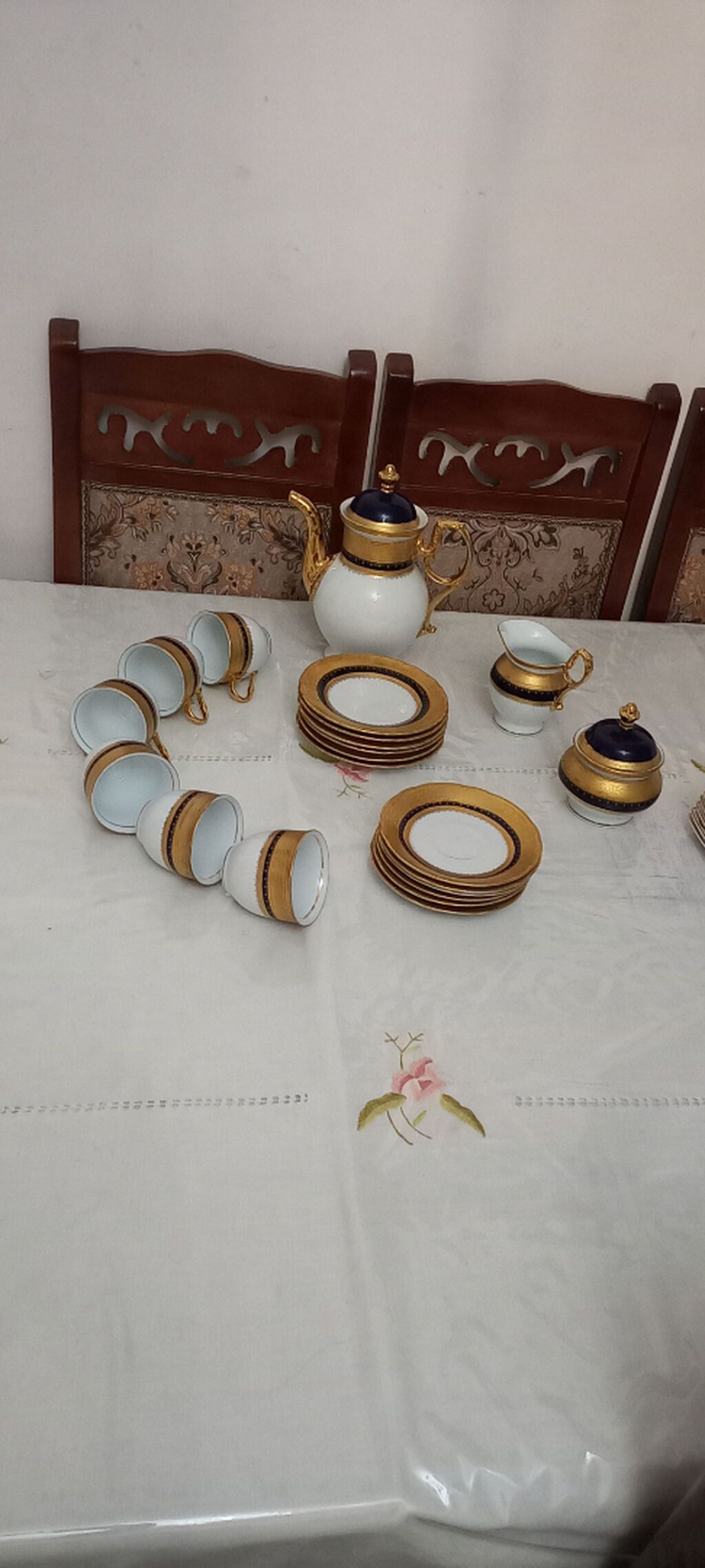 Çay dəsti, Reichenbach, 6 nəfərlik, Almaniya — Mallar, Bakı (9)