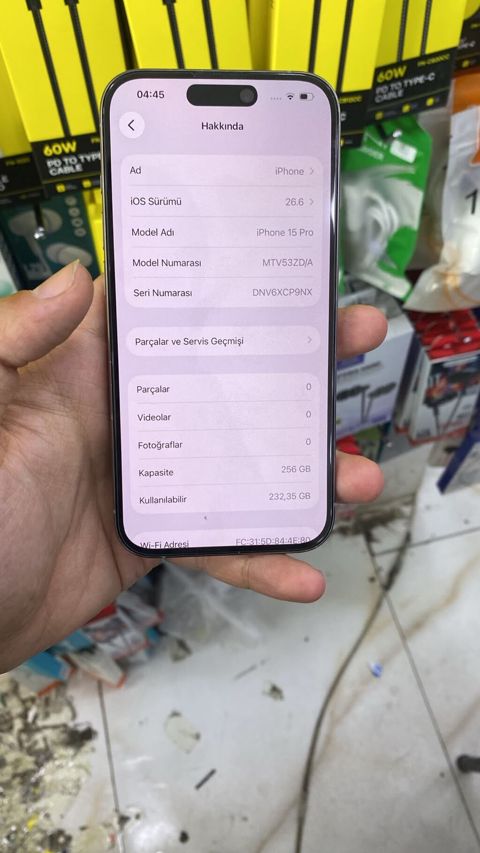 IPhone 15 Pro, 256 GB, Zəmanət — Gəncə