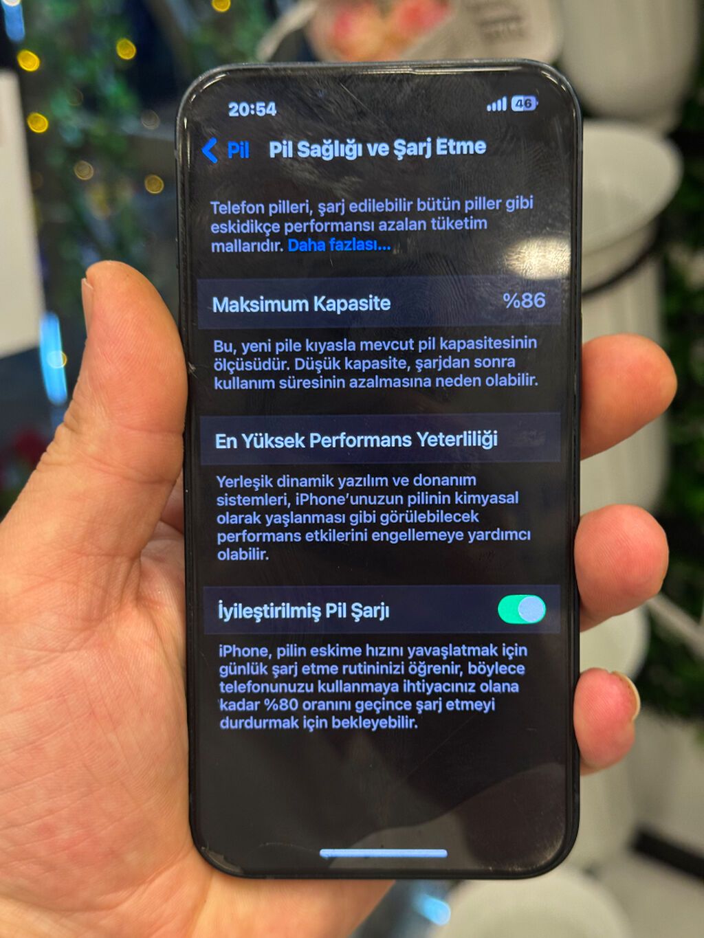 IPhone 13, 128 GB, Midnight, Simsiz şarj, Face ID — Apple iPhone, Bakı (4)