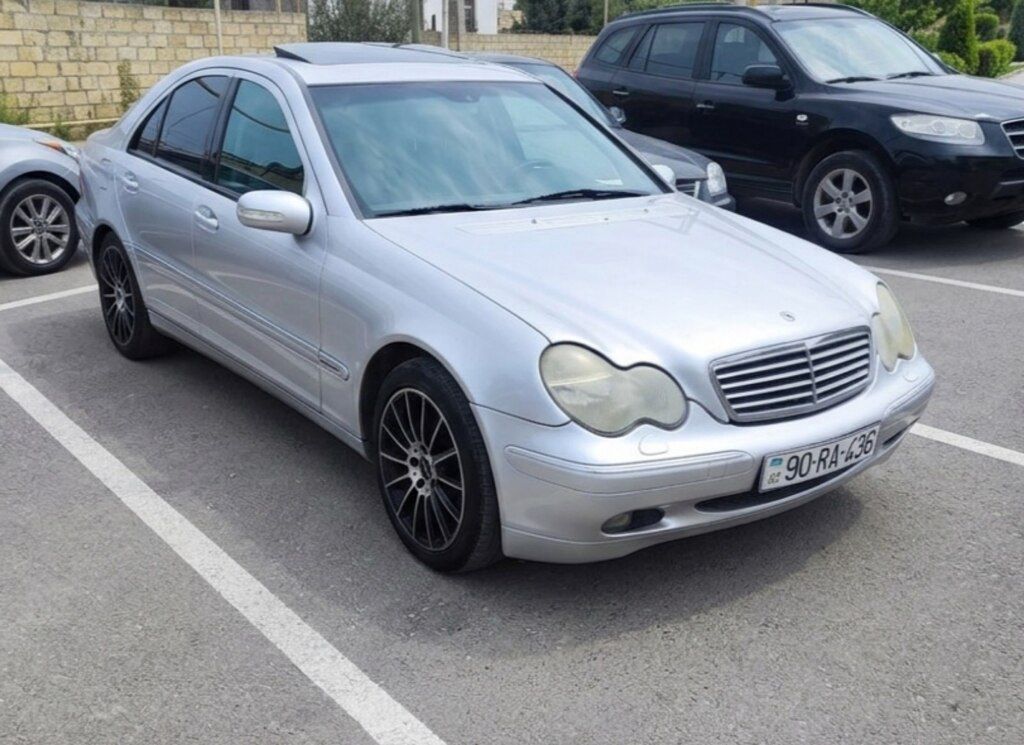 Mercedes C 240, 2.6 L, 2000 il, 200 000 km — Avtomobillər, Bakı (8)