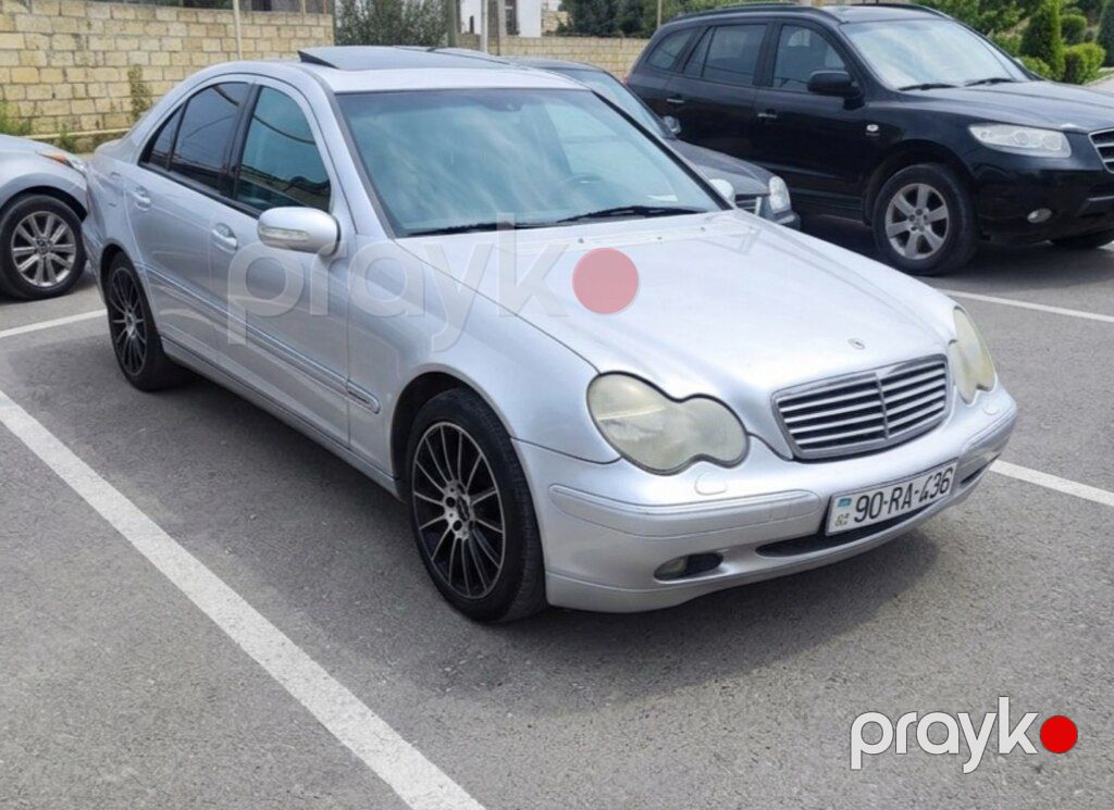 Mercedes C 240, 2.6 L, 2000 il, 200 000 km — Avtomobillər, Bakı (8)